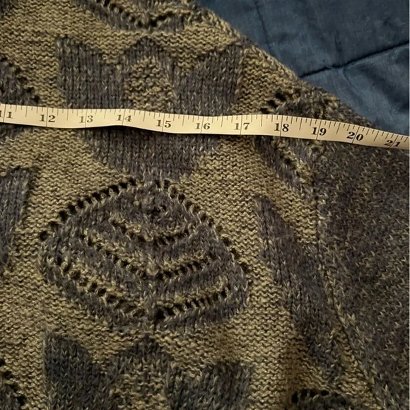 Folk by Hansel from Basel (Anthropologie) mohair blend mock turtle sweater, S. - Picture 6 of 8